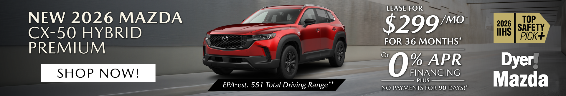 New 2026 MAZDA CX-50 Hybrid for sale or lease Vero Beach