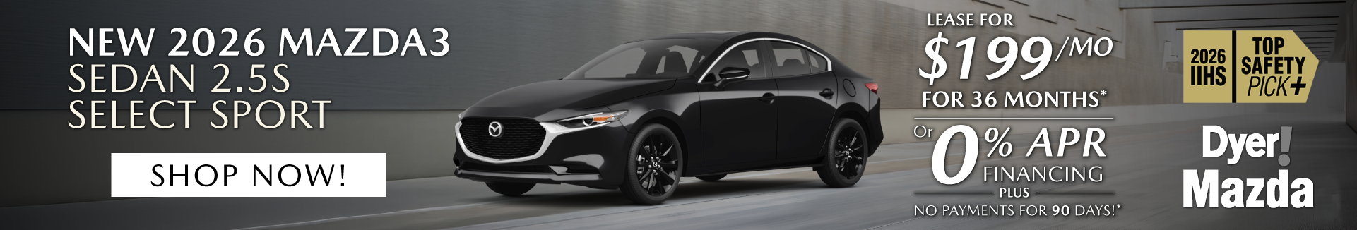 New 2026 MAZDA3 Sedan for sale or lease Vero Beach