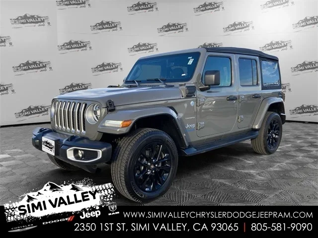 2021 Jeep Wrangler Unlimited Sahara 4xe For Sale