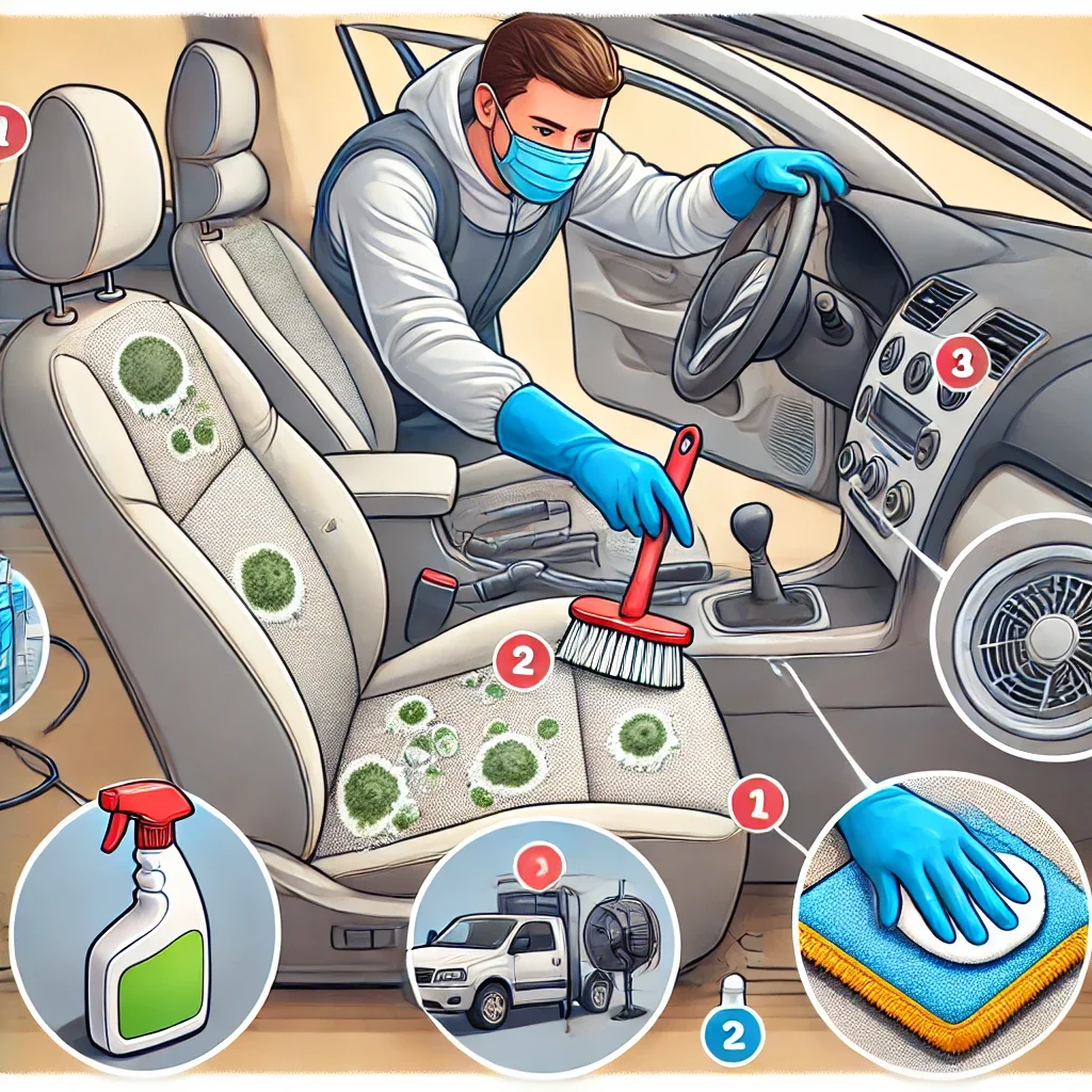 How to Get Mold Out of Your Car