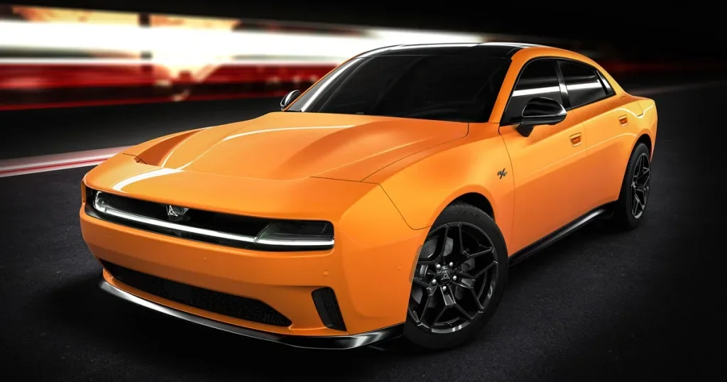All-new four-door Dodge Charger Daytona R/T, shown in Peel Out e