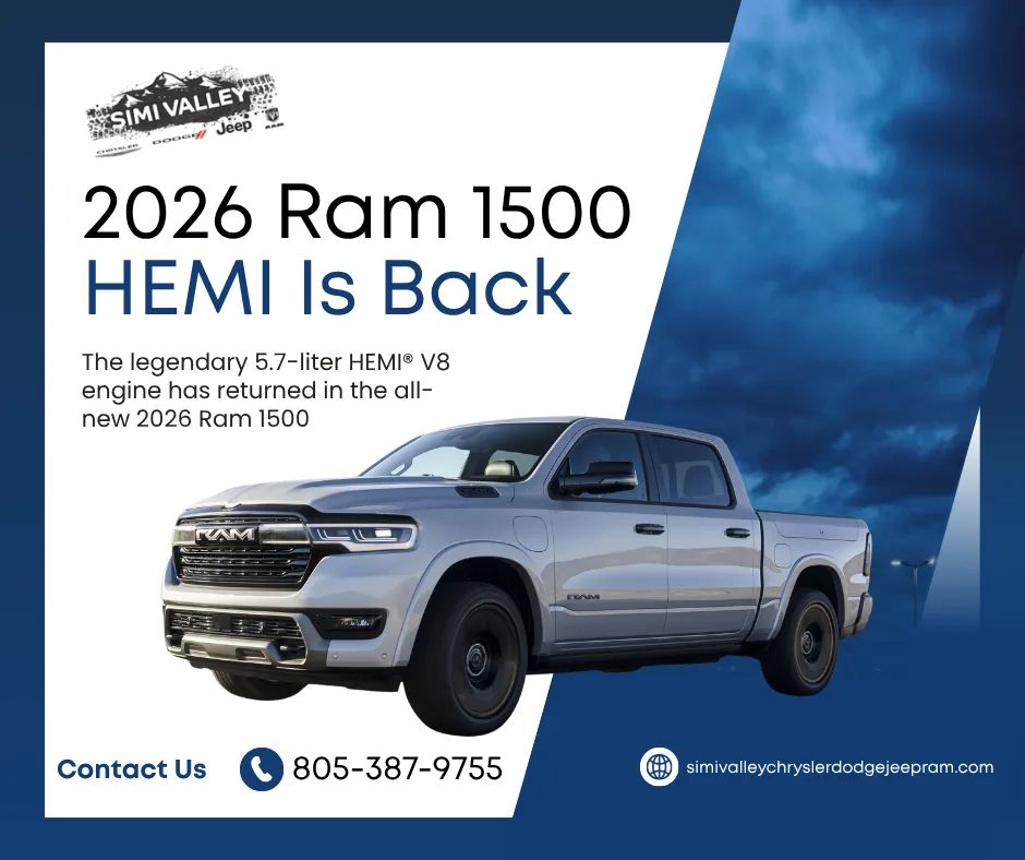 2026 Ram 1500 HEMI Is Back