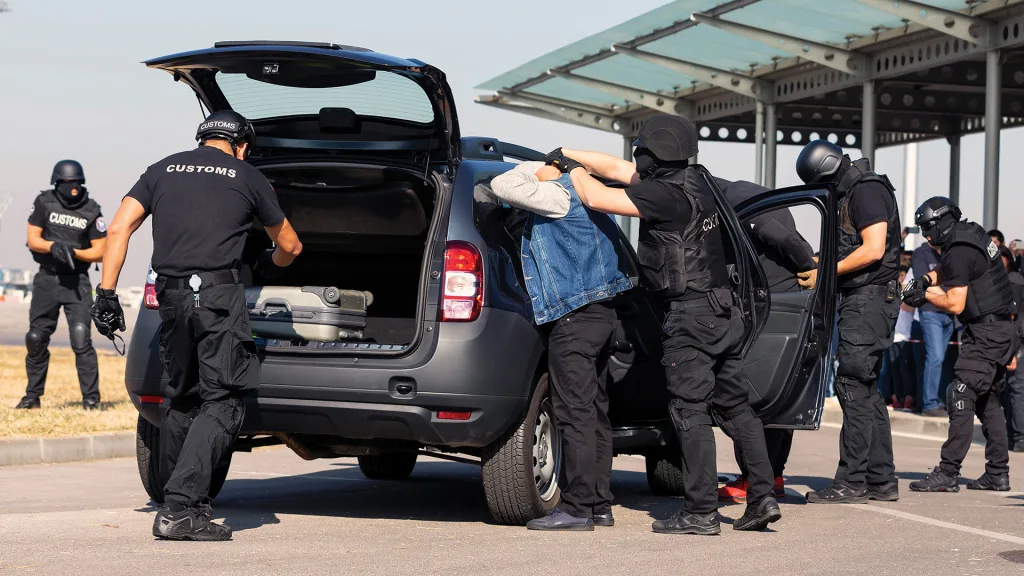 police search car