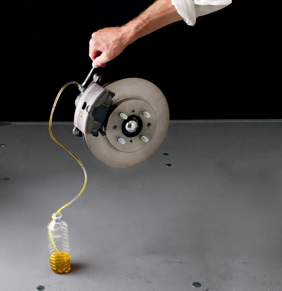 Bleed The Brakes When Changing Pads