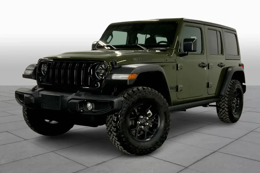 The 2024 Jeep Wrangler Sport RHD