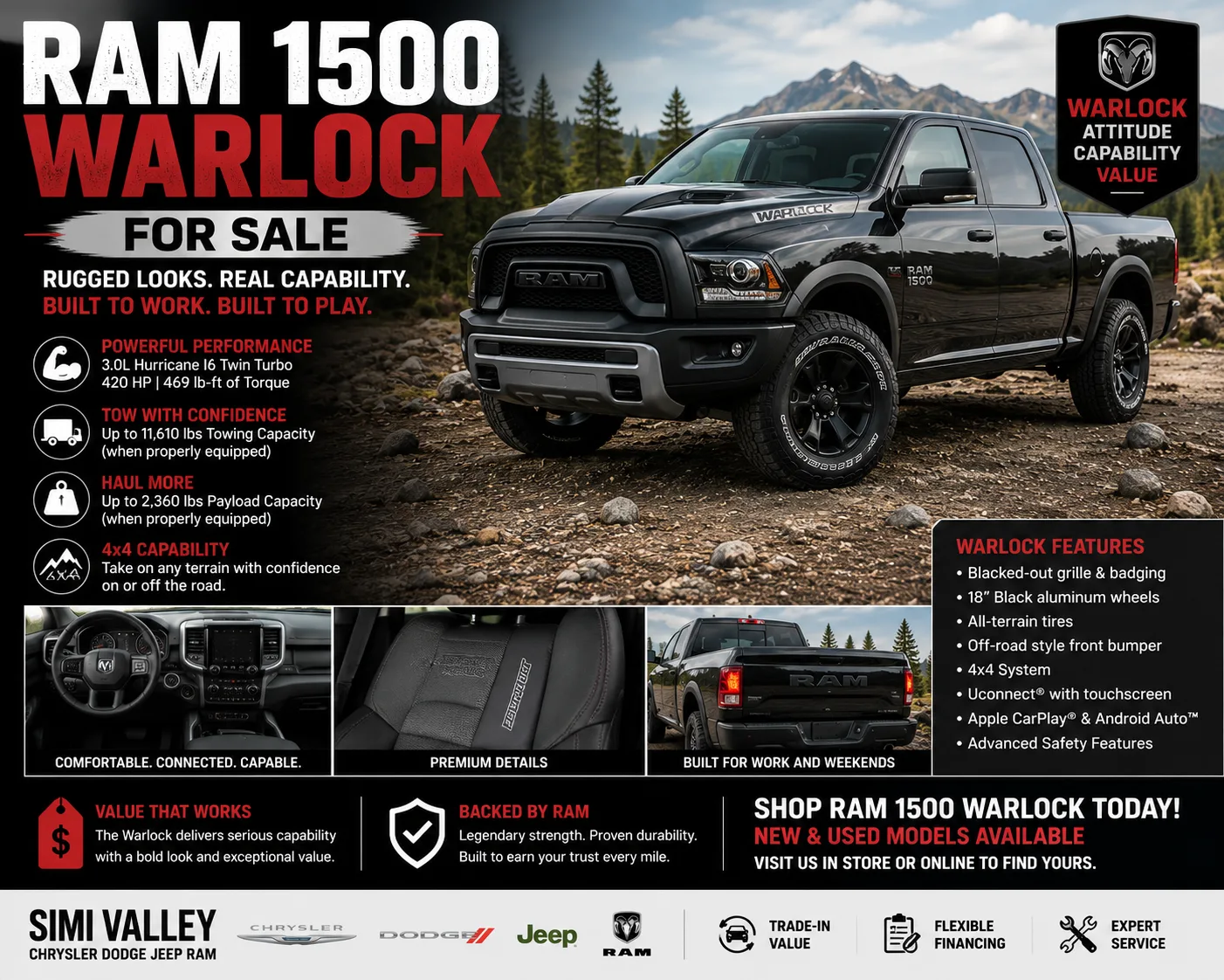 Ram 1500 Warlock For Sale