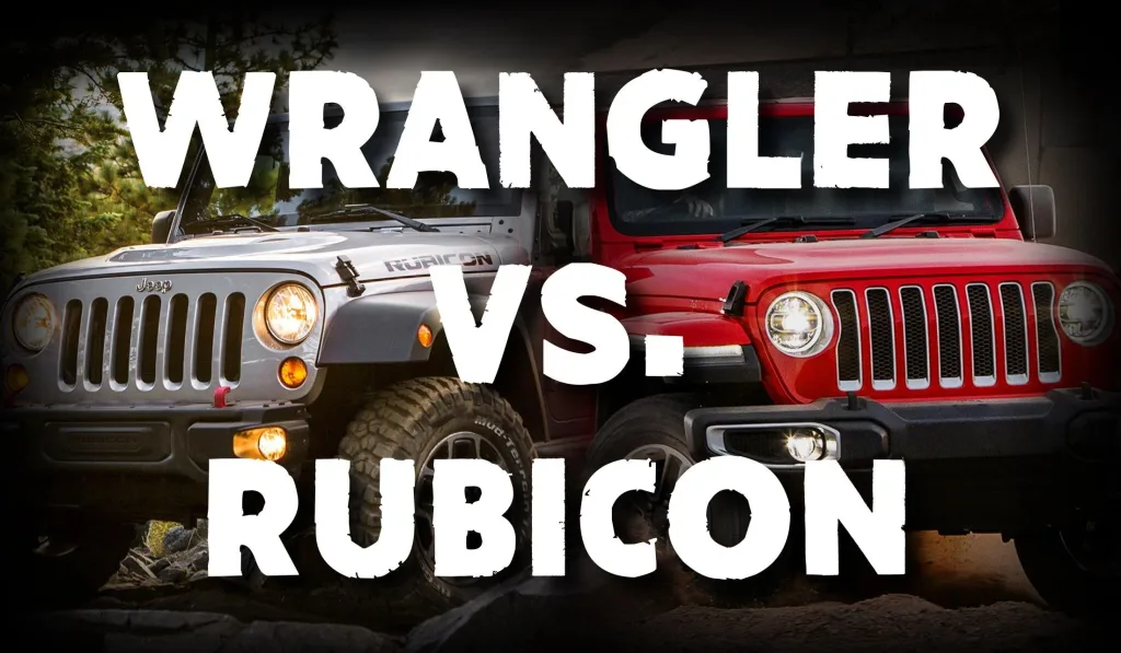 wrangler vs rubicon