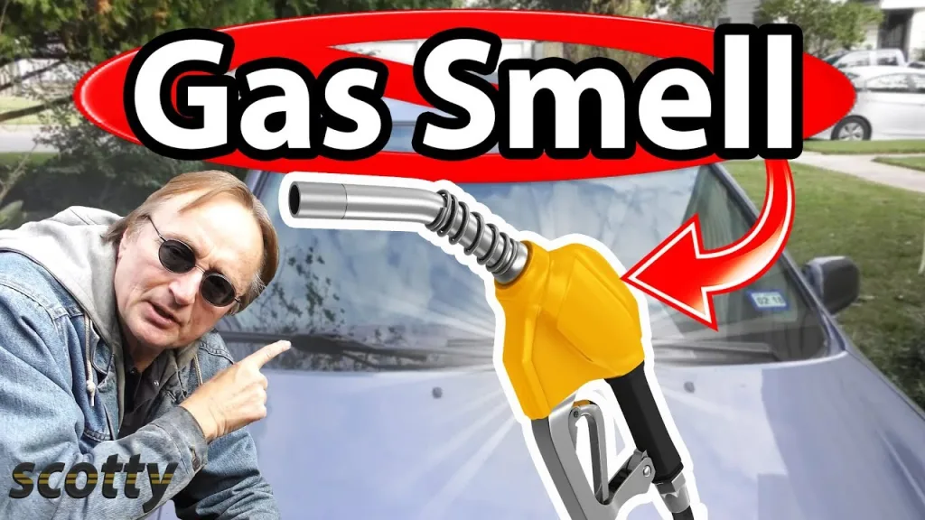 gas smell car