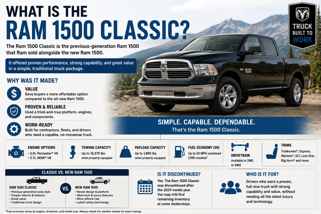 What is the Ram 1500 Classic