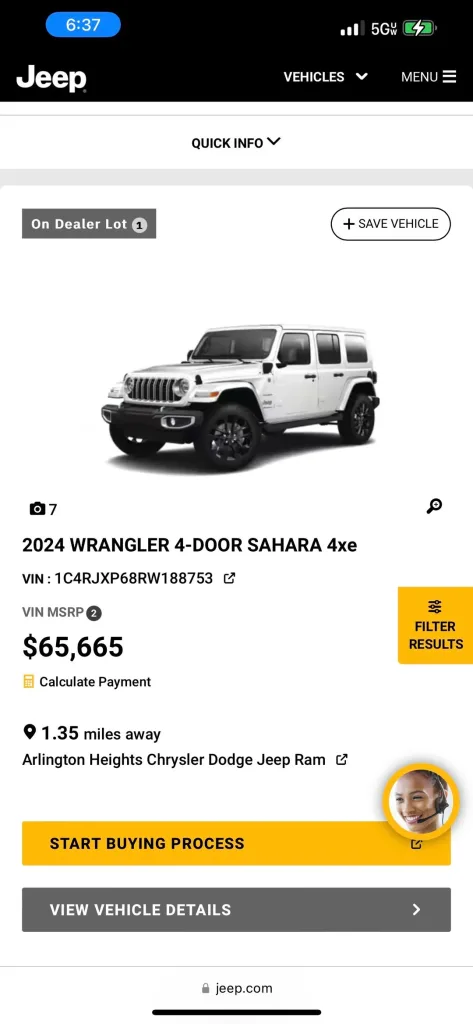 Can I Compare Different Jeep Wrangler Lease
