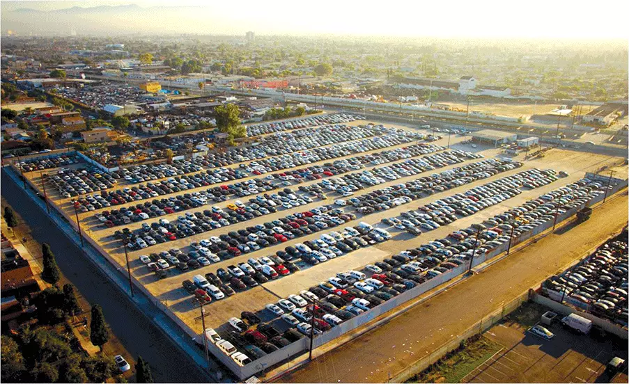 Carros en Los Ángeles