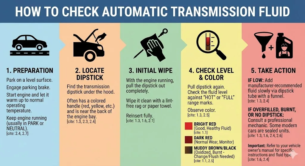 How to Check Transmission Fluid