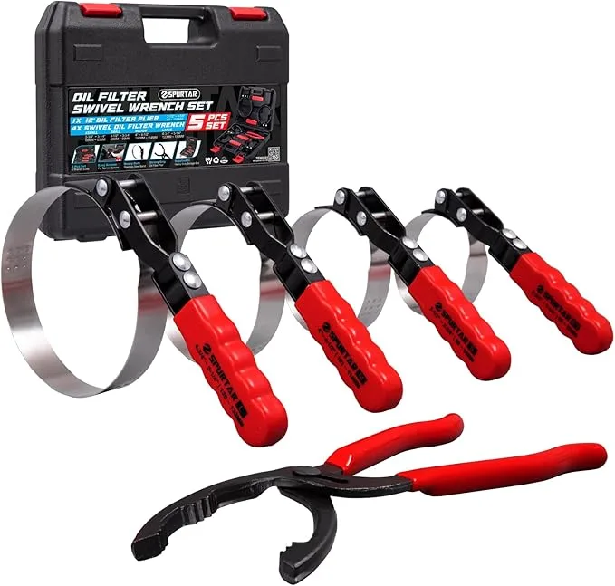Spurtar Swivel Oil Filter Wrench