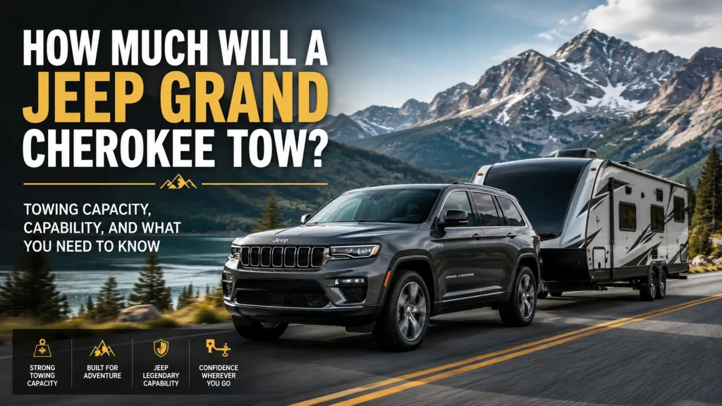 How Much Will a Jeep Grand Cherokee Tow