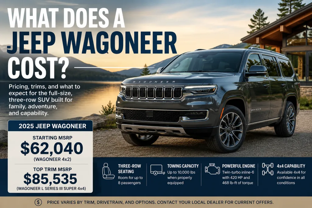 What Does a Jeep Wagoneer Cost
