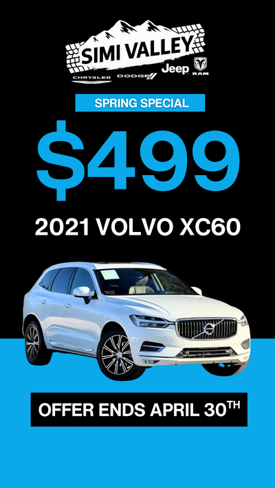 2021 Volvo XC60 - $499 / MO
