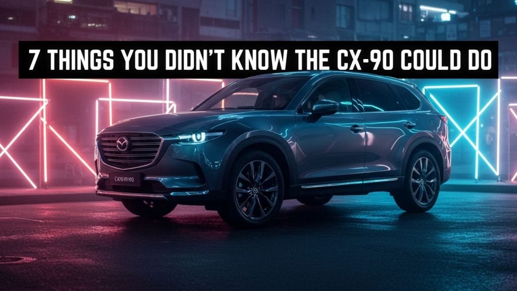 Mazda CX-90 Hybrid Features