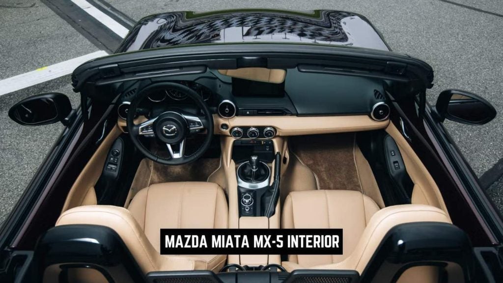 Mazda Miata MX 5 interior California San Jose