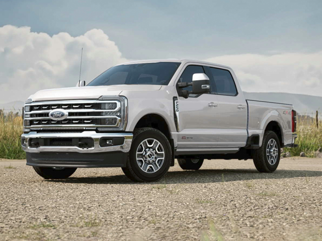 A white 2025 Ford F-250