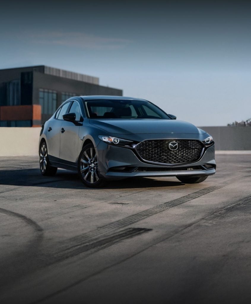 Exterior of 2026 Mazda3 sedan parked in O'Fallon, IL