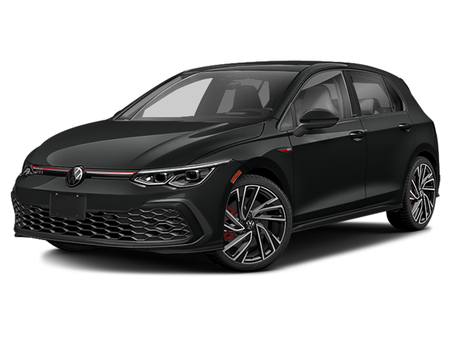 A black Volkswagen Golf GTI 380 Autobahn