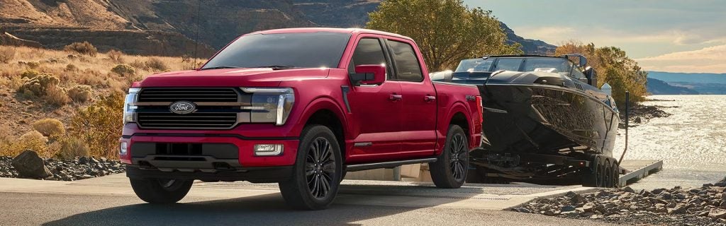 2026 Ford F-150 showcasing strong towing capability