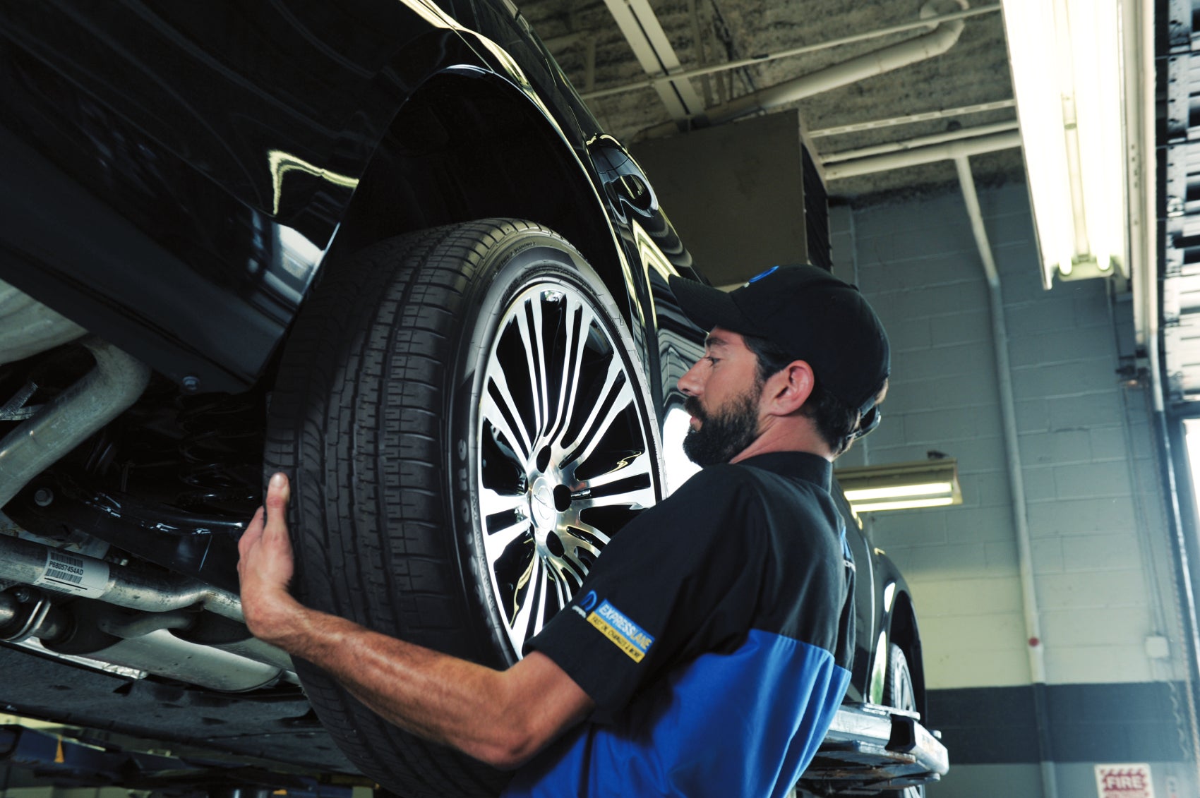 Mazda Service Technician Rotating Tires