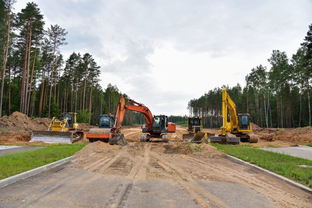 What are the risks of constructing without proper land grading.