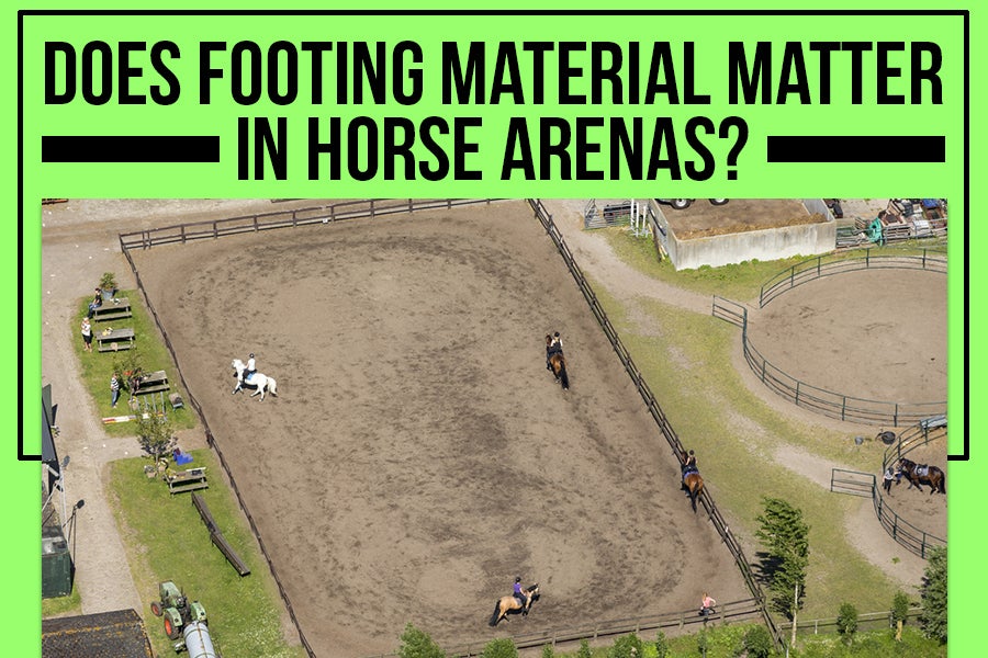Footing Material Matter In Horse Arenas. Dirt Werx.