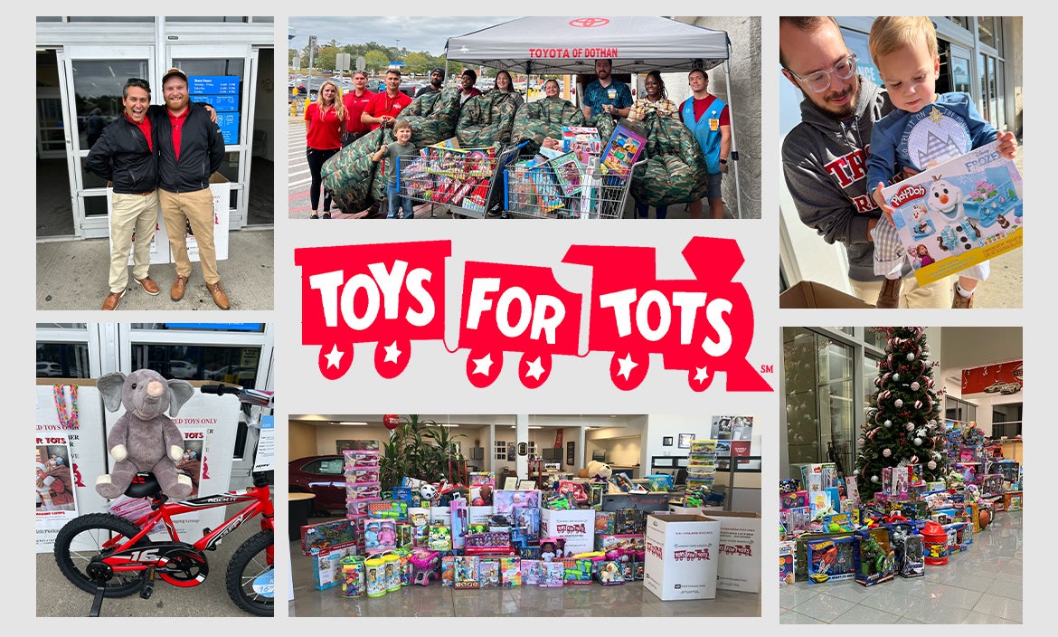 Toyota of Dothan Annual Toys for Tots