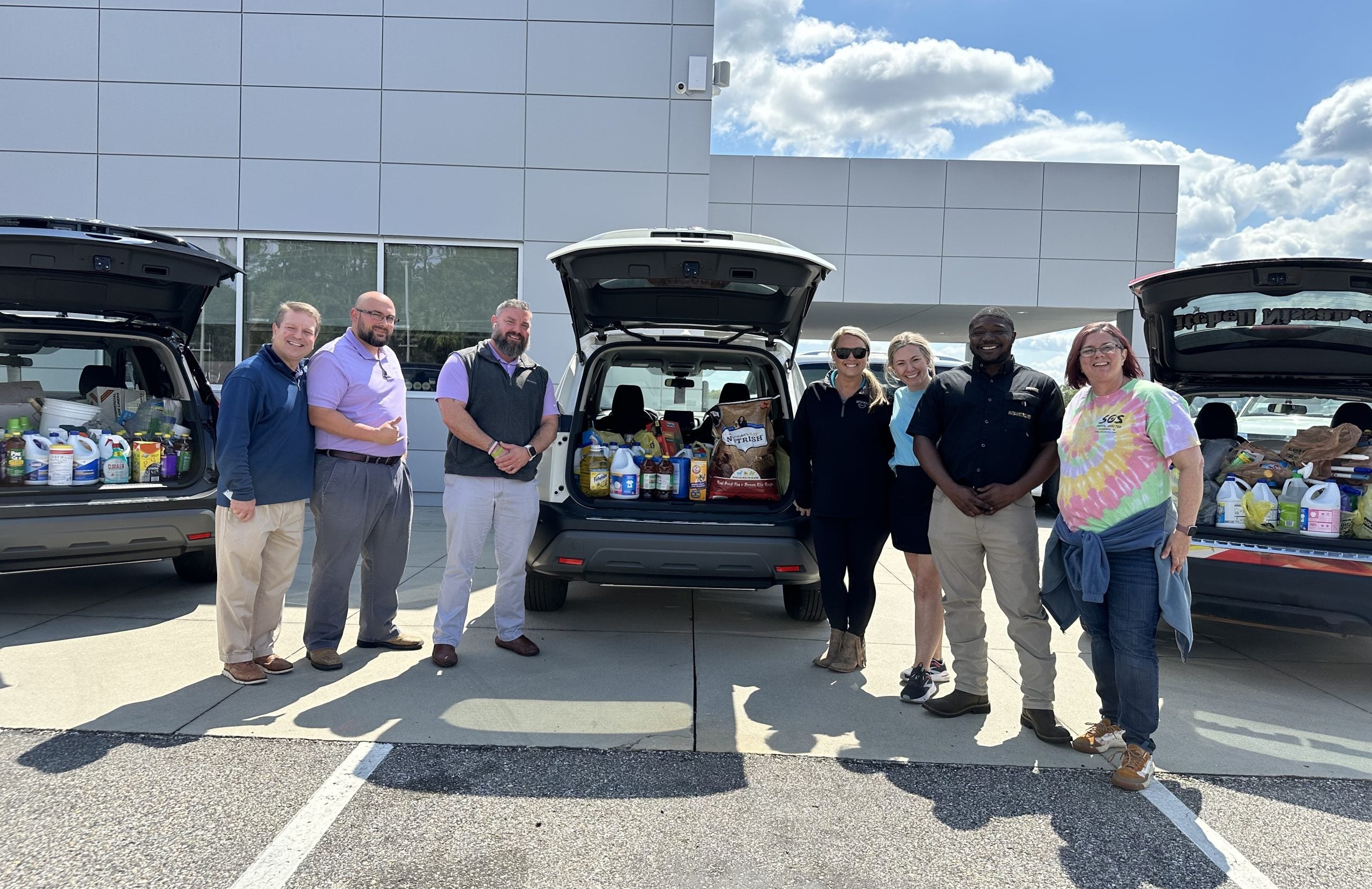 Mitchell Nissan Load the Rogue for SOS Animal Shelter