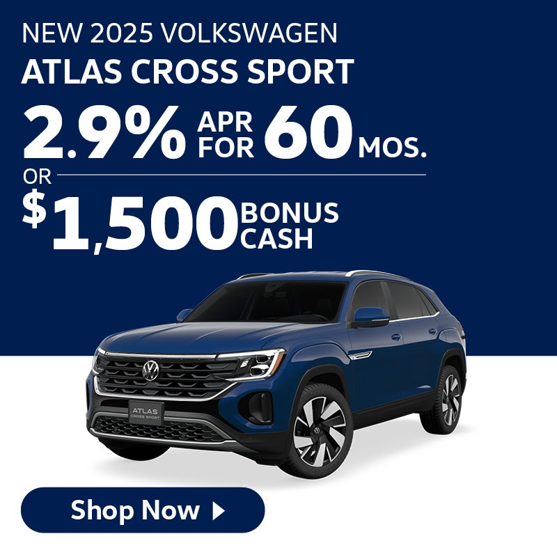 New 2025 Volkswagen Atlas Cross Sport