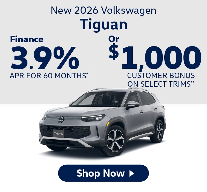New 2026 Volkswagen Tiguan