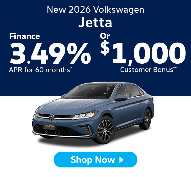 New 2026 Volkswagen Jetta