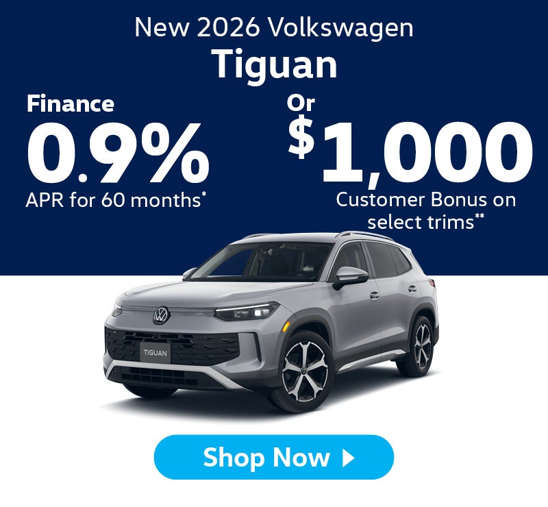 New 2026 Volkswagen Tiguan