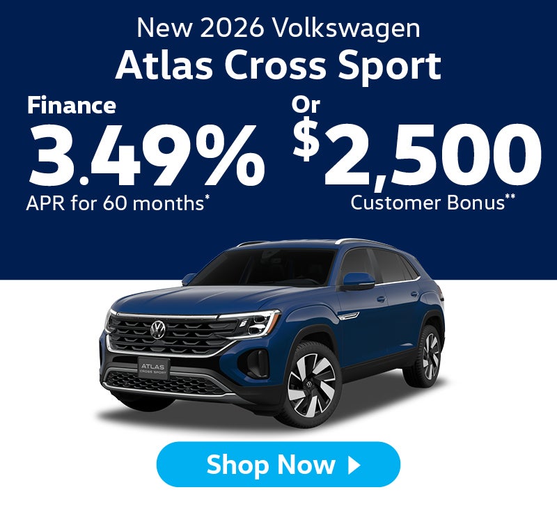 New 2026 Volkswagen Atlas Cross Sport