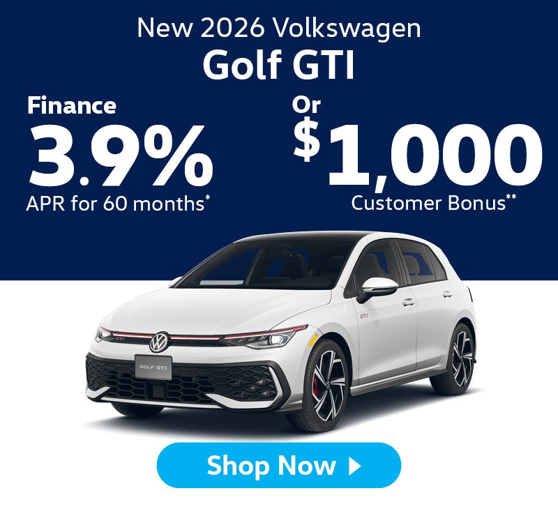 New 2026 Volkswagen Jetta GLI 
