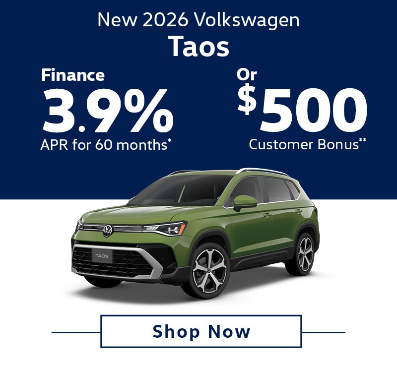 New 2026 Volkswagen Taos