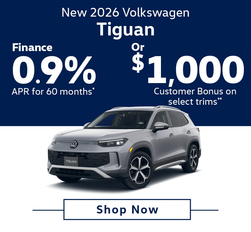 New 2026 Volkswagen Tiguan