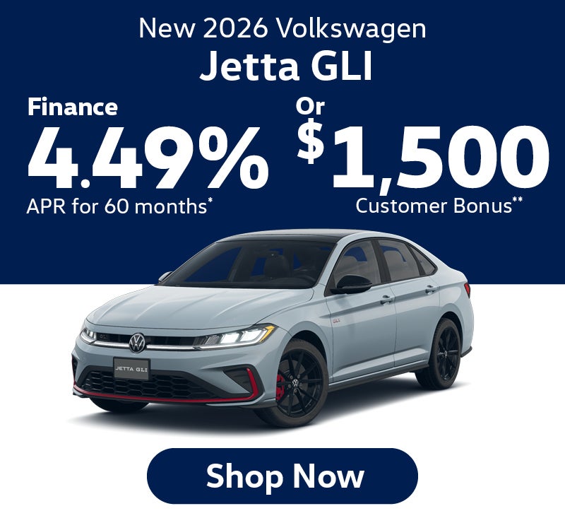 New 2026 Volkswagen Jetta GLI