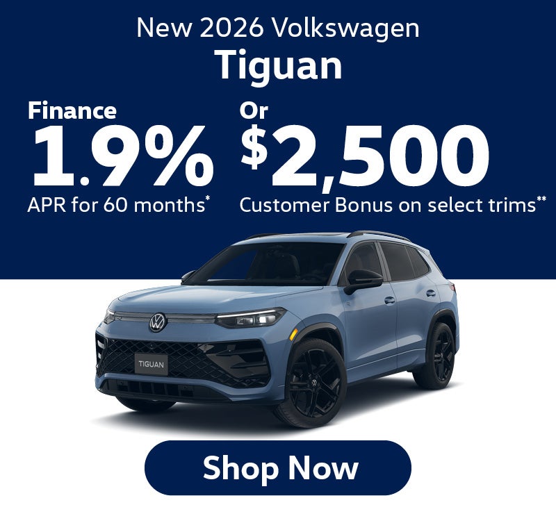 New 2026 Volkswagen Tiguan