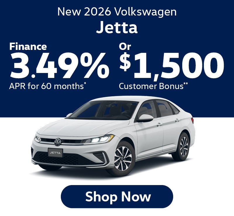 New 2026 Volkswagen Jetta