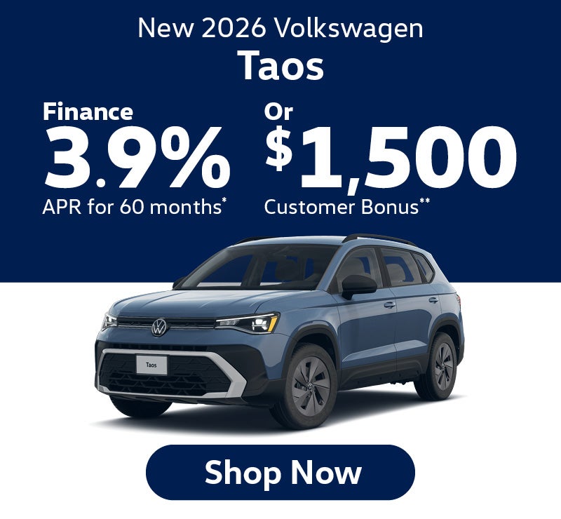 New 2026 Volkswagen Taos 