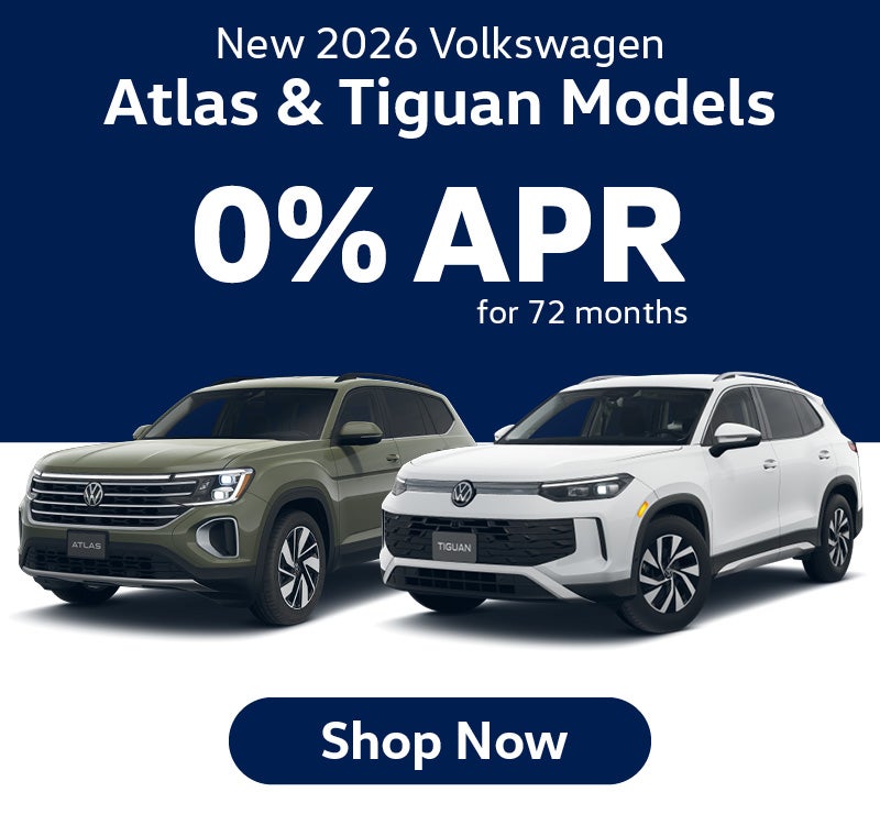 New 2026 Volkswagen Atlas and Tiguan Models