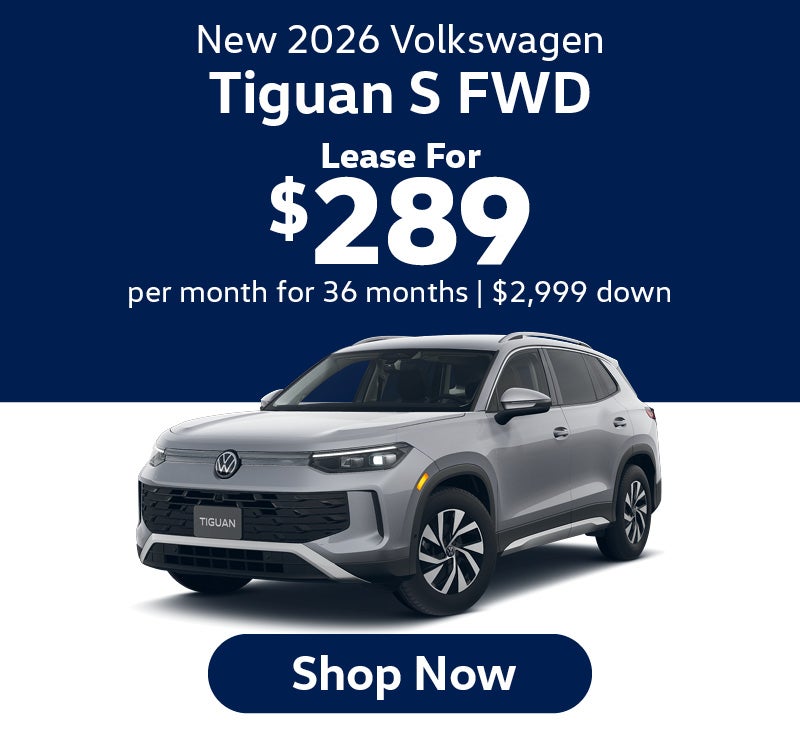 New 2026 Volkswagen Tiguan S FWD