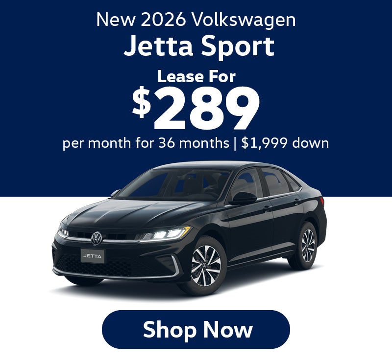 New 2026 Volkswagen Jetta Sport