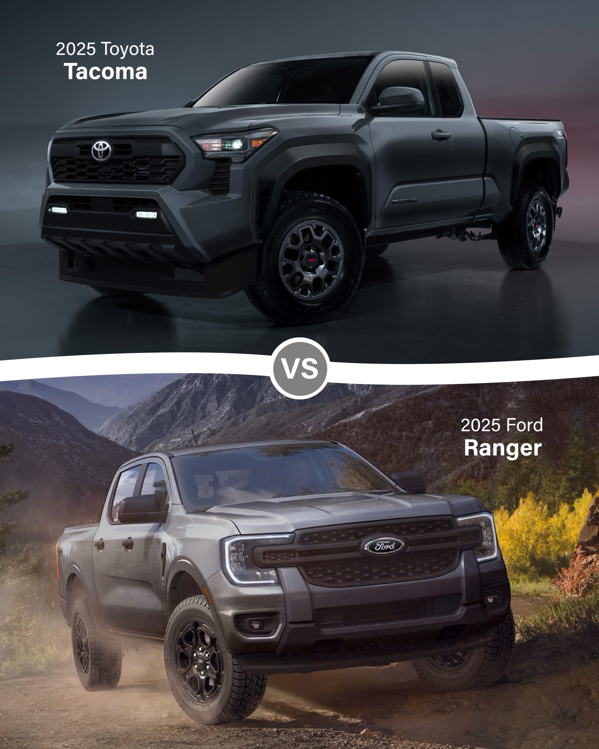 Toyota Tacoma vs. Ford Ranger: Which is the Best Midsize Truck?