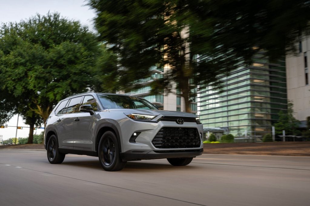 Best Three-Row SUV for Families: Toyota Grand Highlander