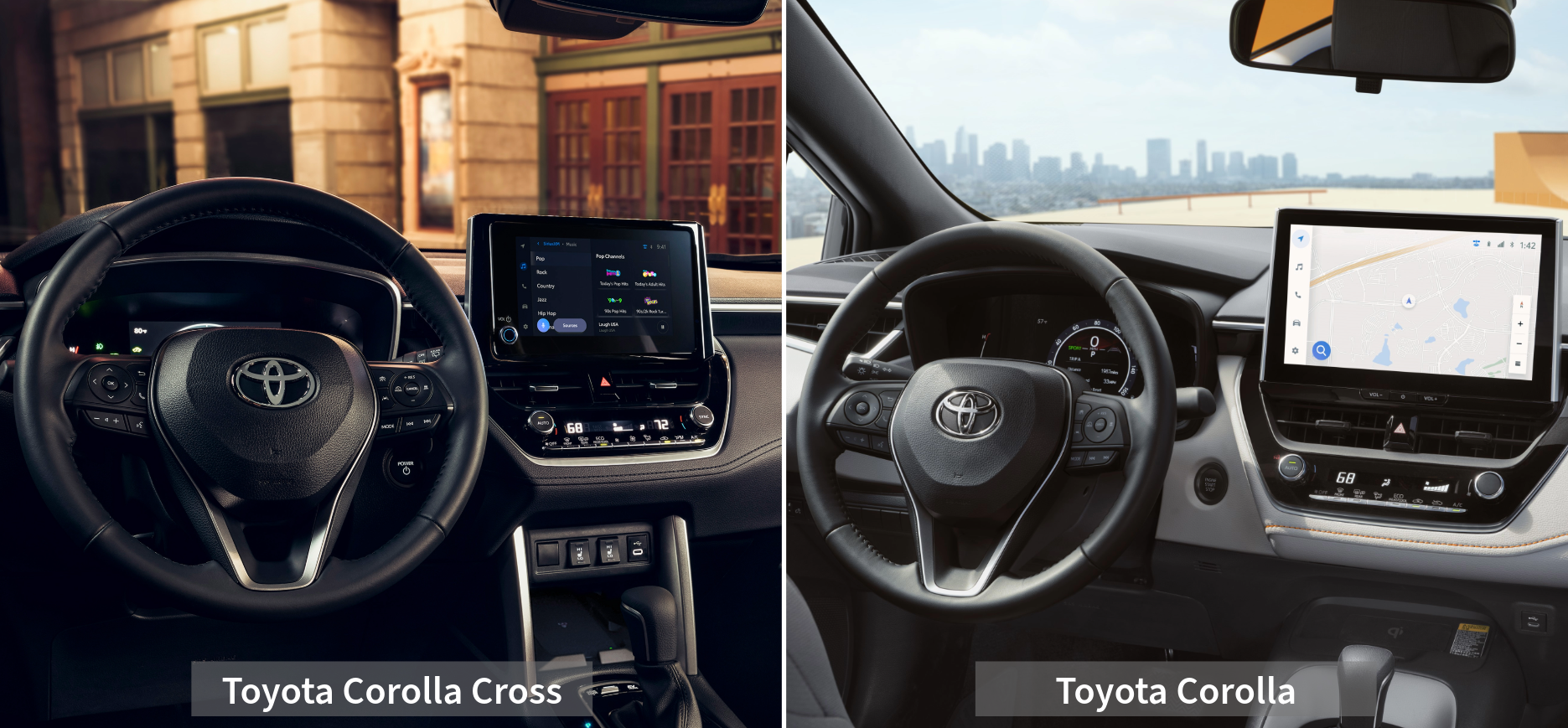 corolla cross and corolla informant
