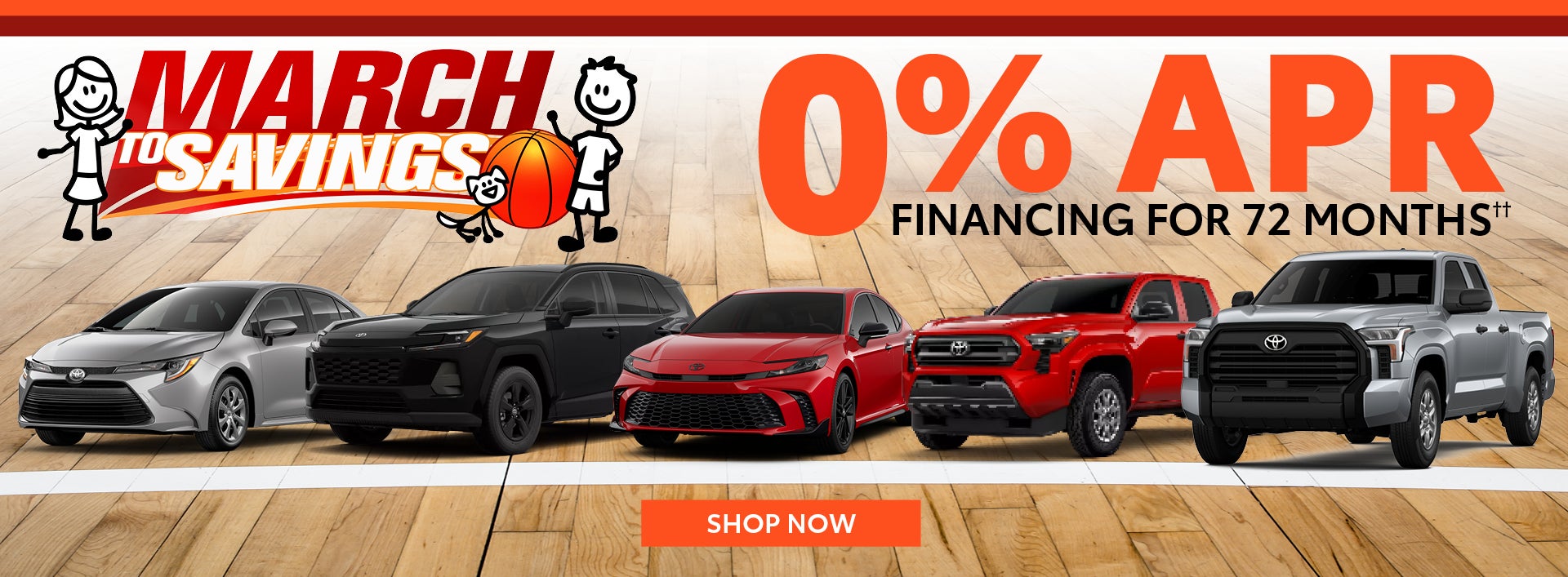 Toyotathon Is On! 0% APR Financing for 72 Months†† 